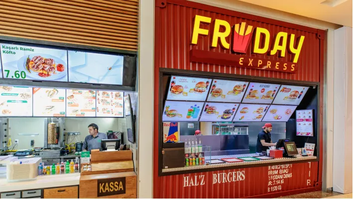 Fryday в Ganjlik Mall